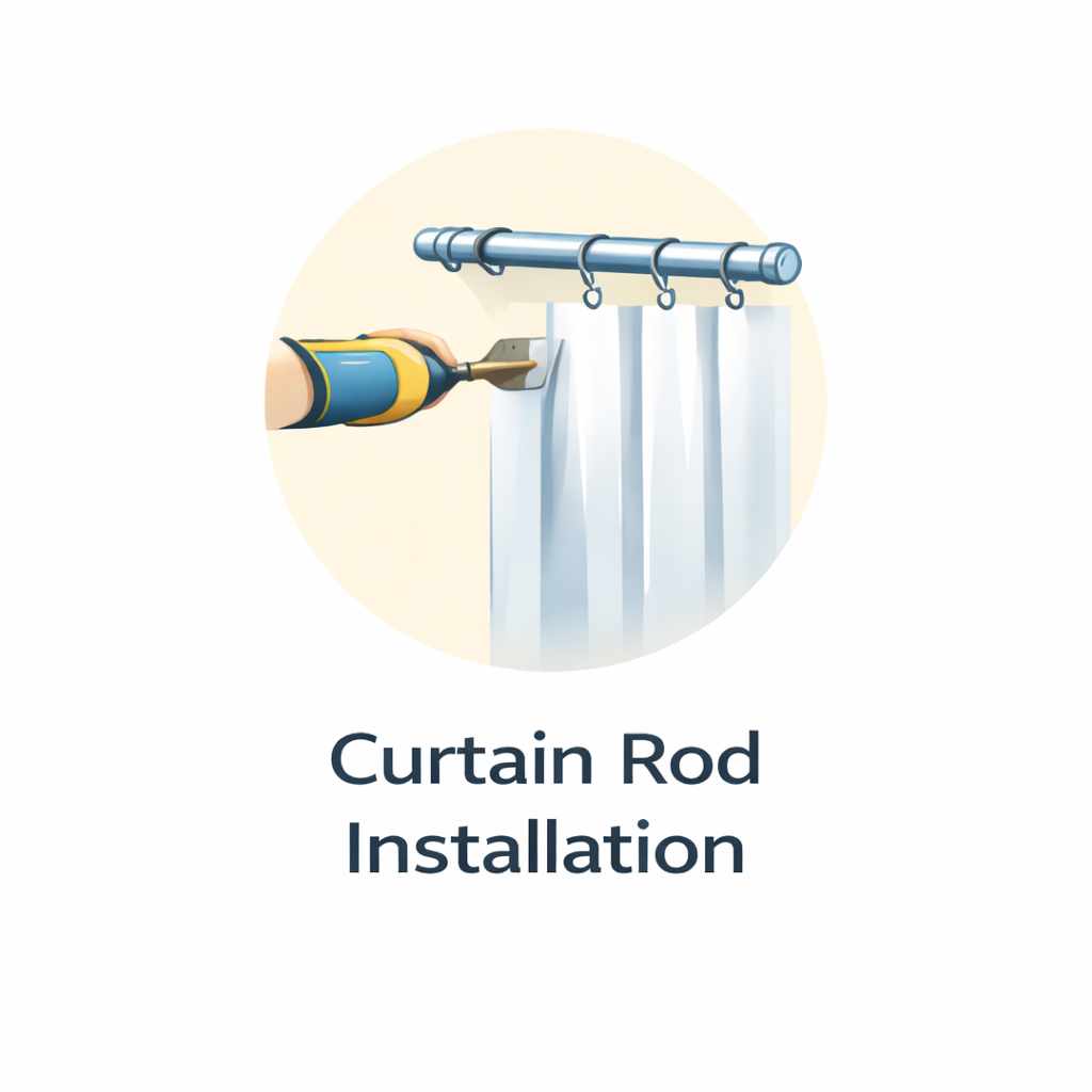 Curtain Rod Installation Carlow