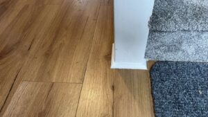 Completed Laminate Flooring Finishing Carlow service