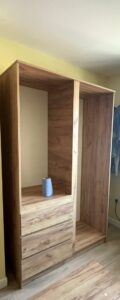 Flat pack wardrobe assembly Carlow